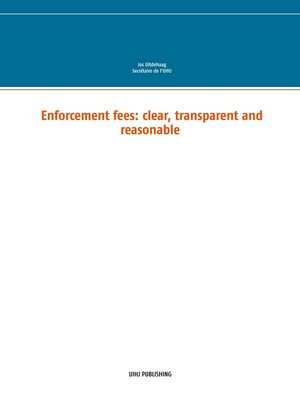 cover image of Enforcement fees